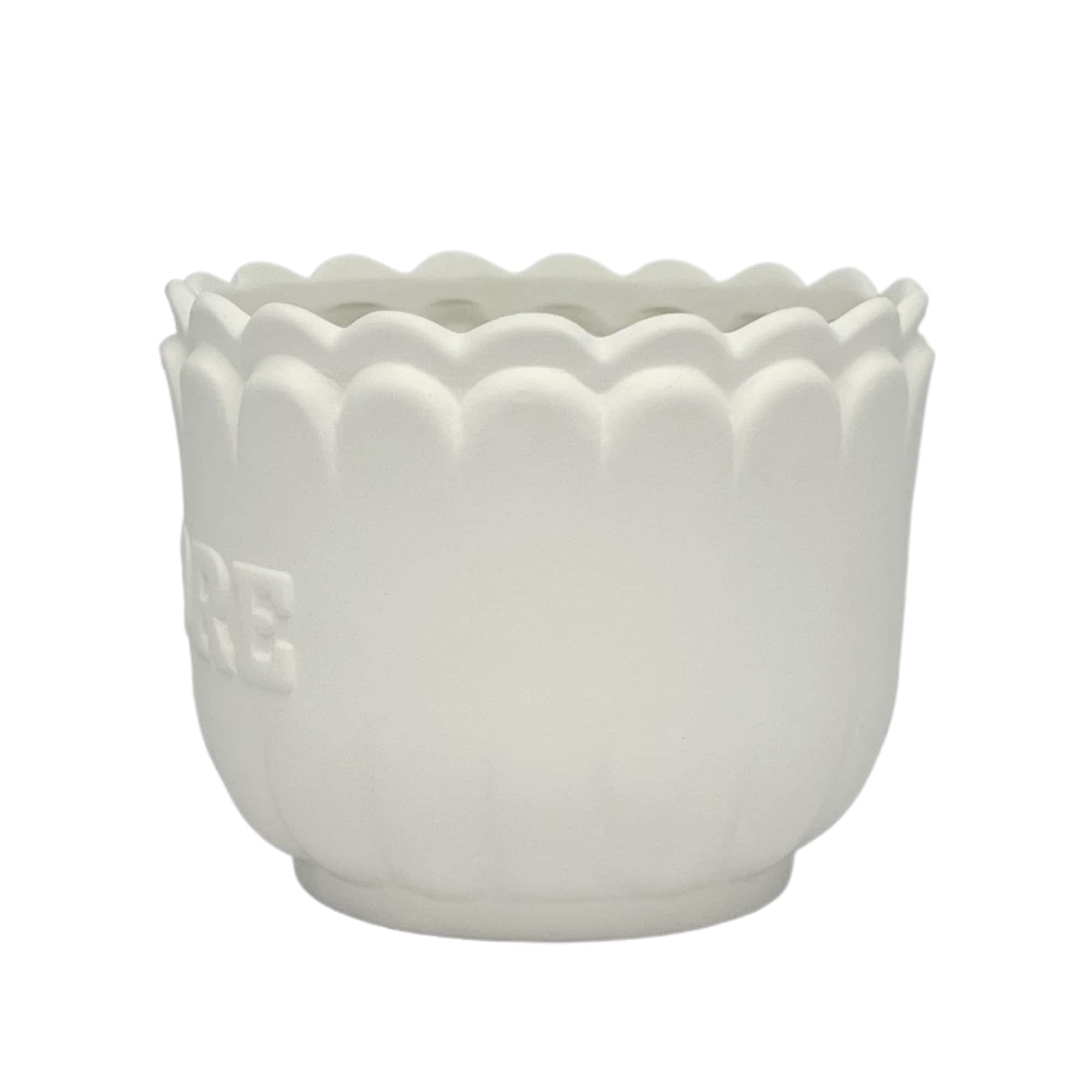 5.75" J'Adore DIY Ceramic Flower Vase by Make Market®